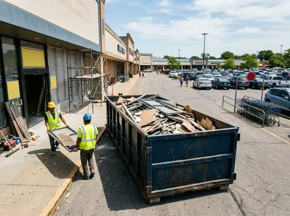 retail-store-renovation-debris-003 — frequently asked questions, Roll-off Dumpster Rentals in Chester, IL